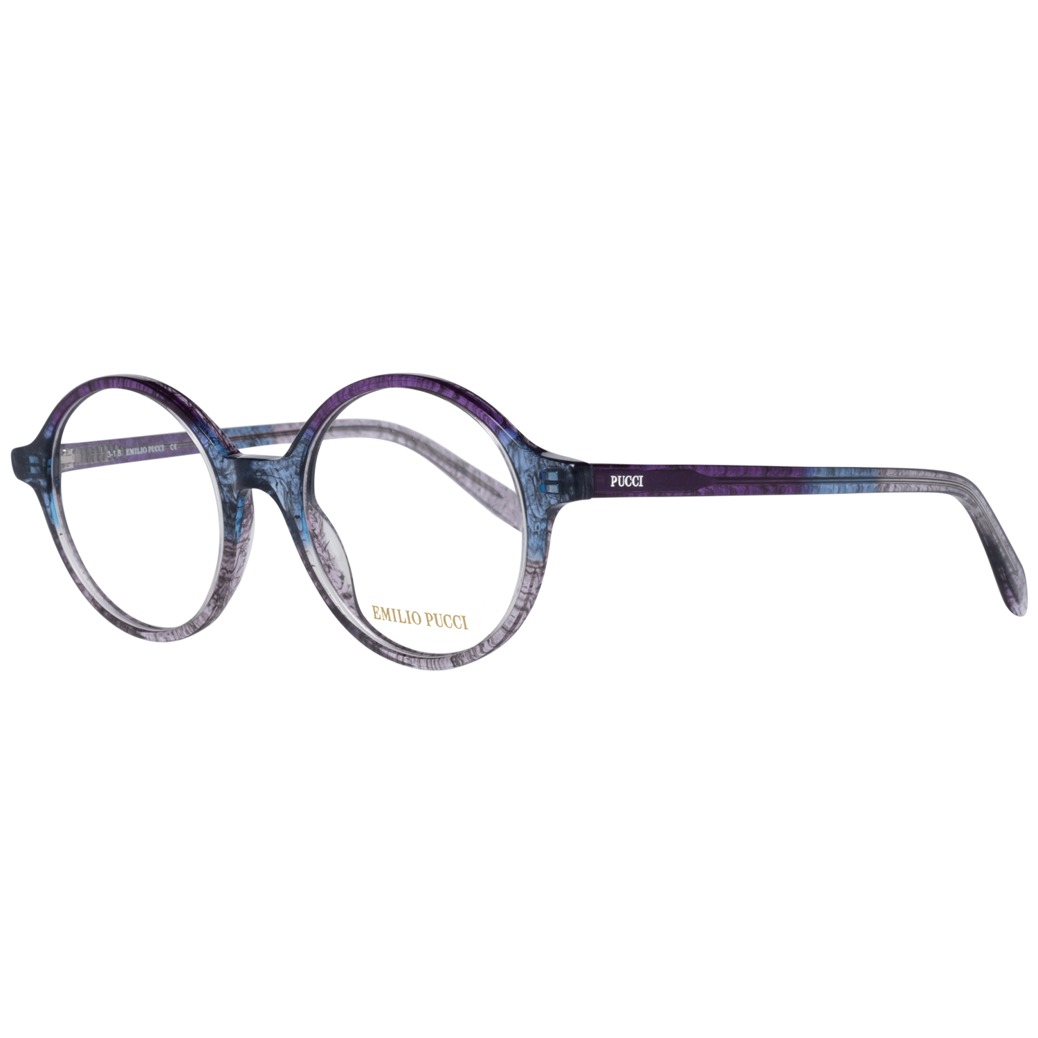Emilio Pucci Mehrfarbige Kunststoffbrille (Gestell)
