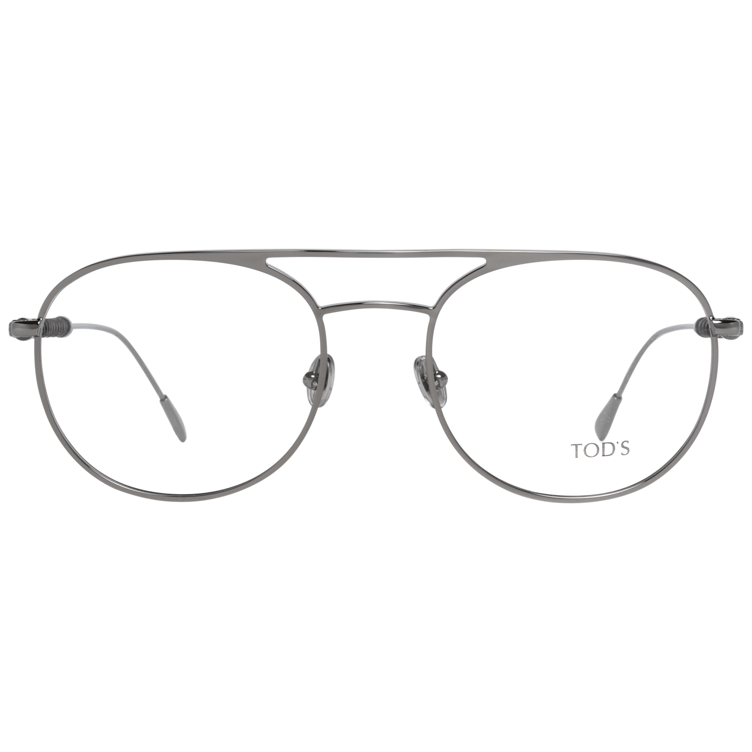 Tod's Brille aus silbernem Metall (Fassung)