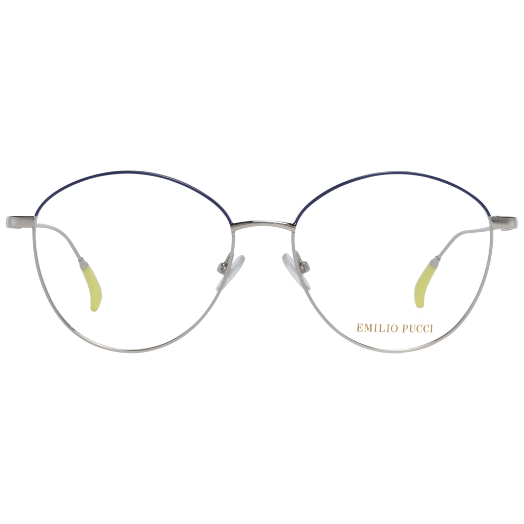 Emilio Pucci Blaue Metallbrille (Gestell)