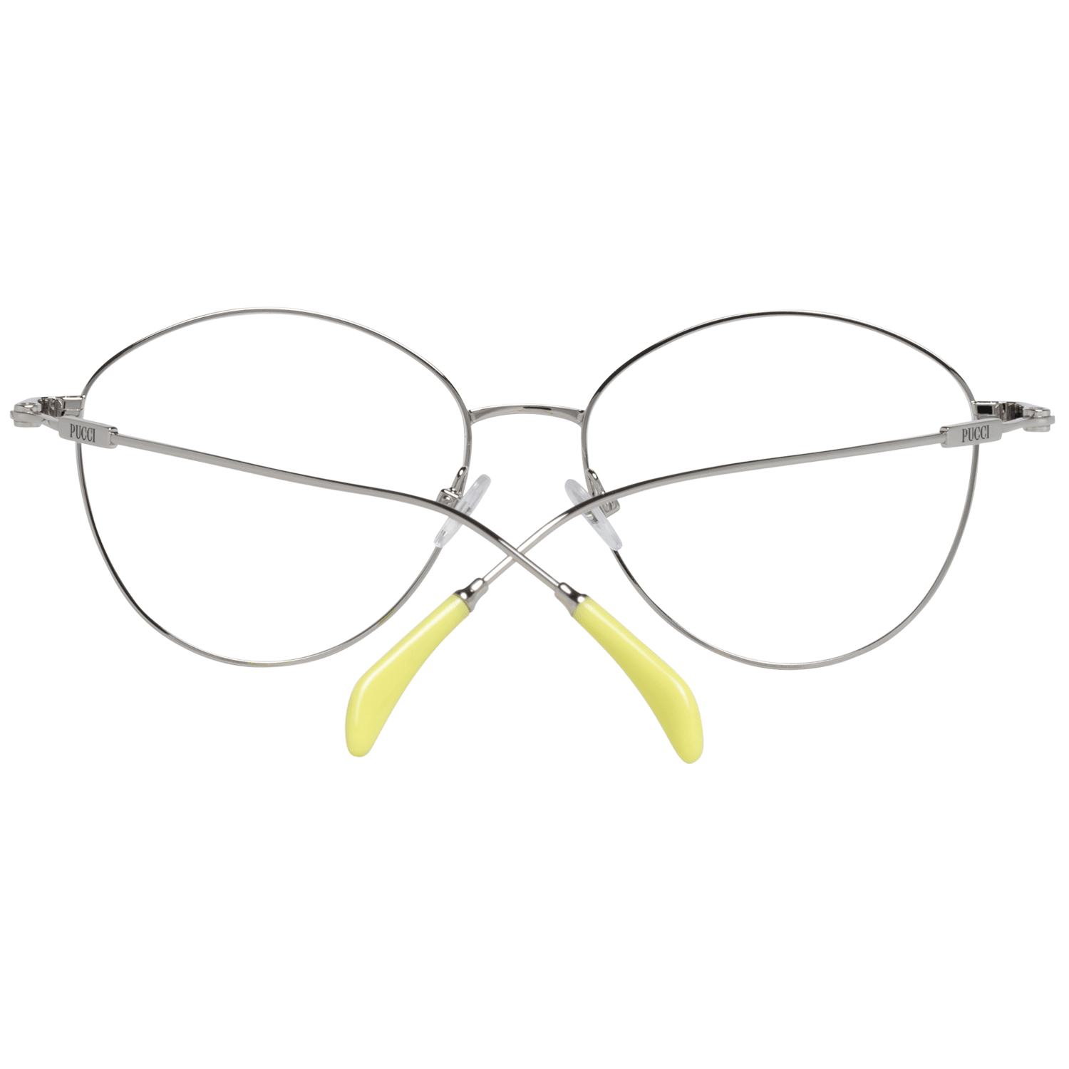 Emilio Pucci Blaue Metallbrille (Gestell)