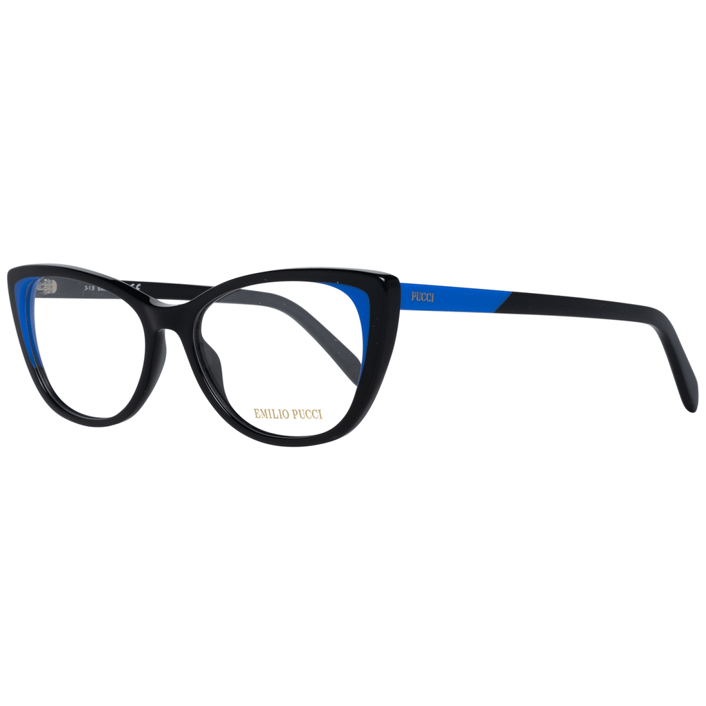 Emilio Pucci Elegant Black Plastic Glasses (Frame)