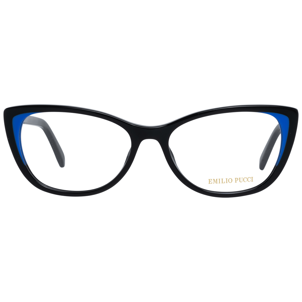 Emilio Pucci Elegant Black Plastic Glasses (Frame)