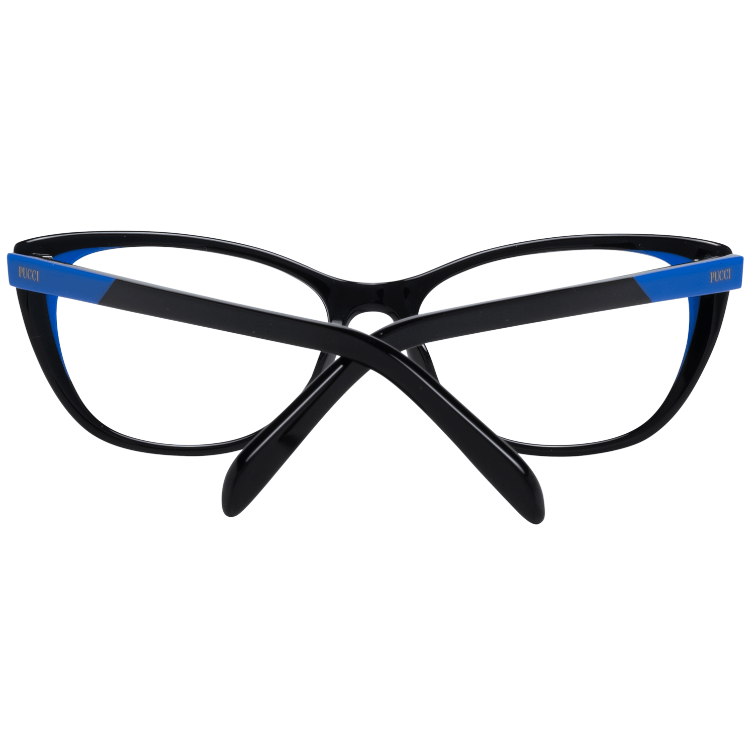 Emilio Pucci Elegant Black Plastic Glasses (Frame)