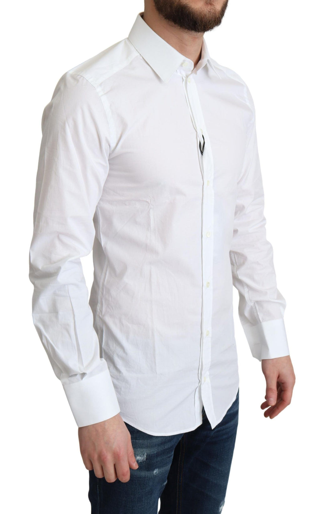 Dolce & Gabbana Men's Pure Cotton White Shirt