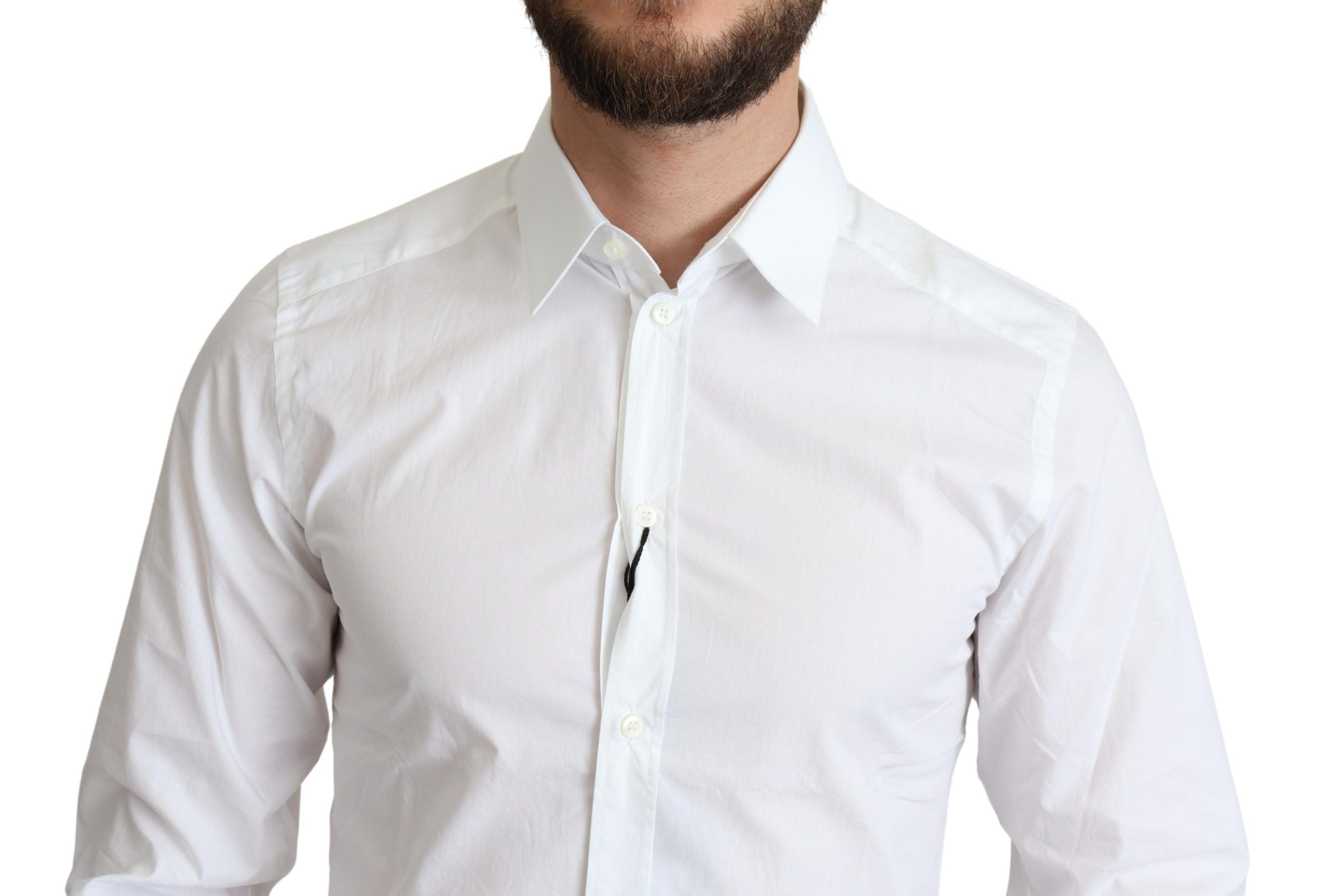 Dolce & Gabbana Men's Pure Cotton White Shirt