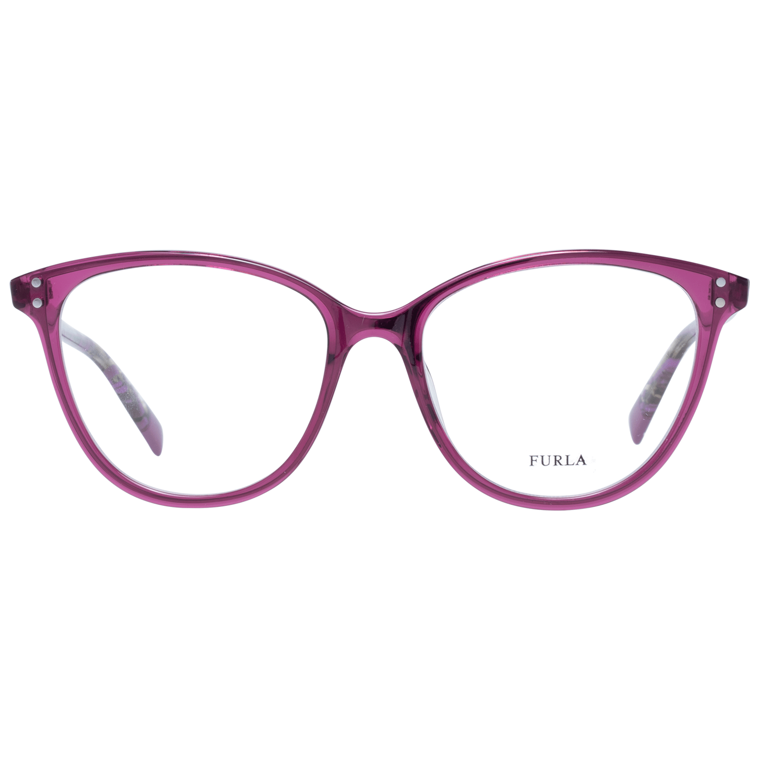 Furla Elegant Cat Eye Glasses Purple for Women