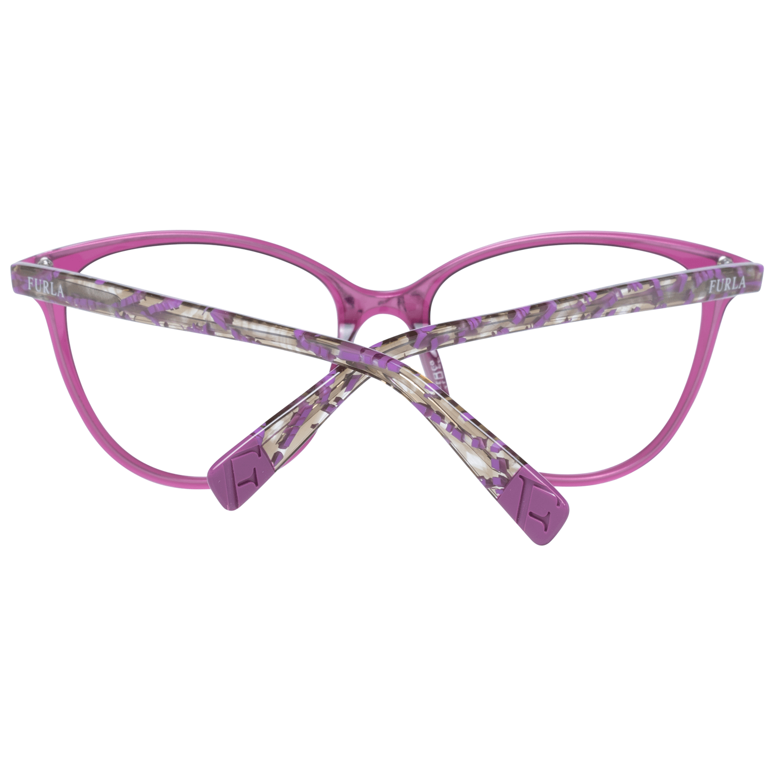Furla Elegant Cat Eye Glasses Purple for Women