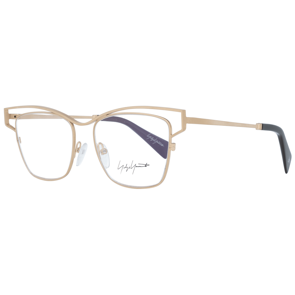 Yohji Yamamoto Brille aus Titan mit Gold-Finish (Fassung)
