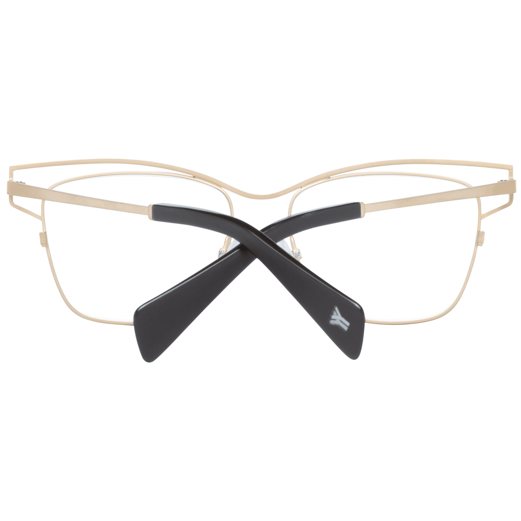 Yohji Yamamoto Brille aus Titan mit Gold-Finish (Fassung)