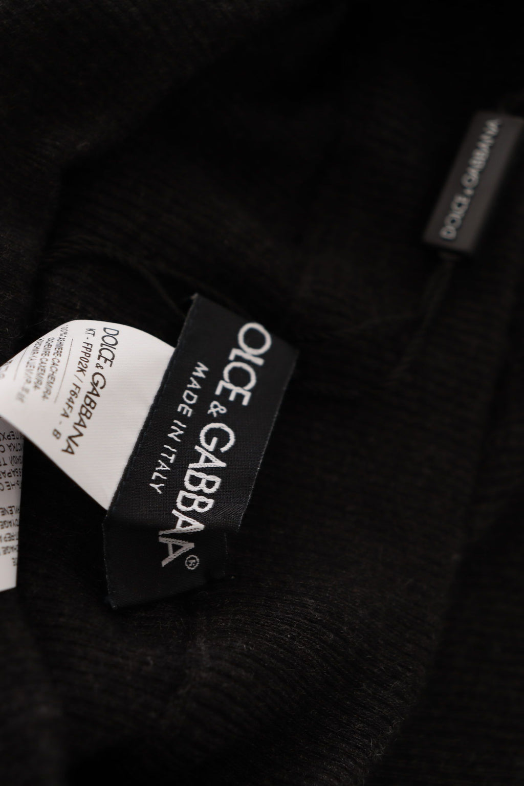 Dolce & Gabbana Grey Cashmere Tights Stockings Hosiery Socks