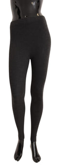 Dolce & Gabbana Grey 100% Cashmere Tights