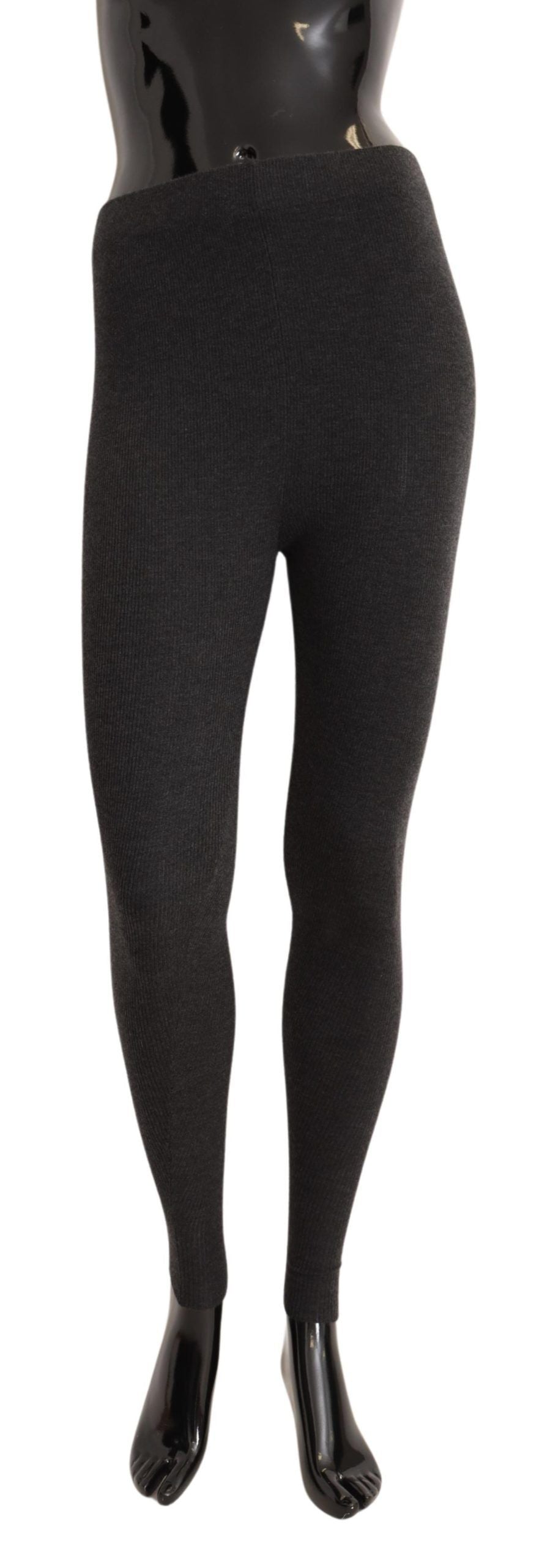 Dolce & Gabbana Grey 100% Cashmere Tights
