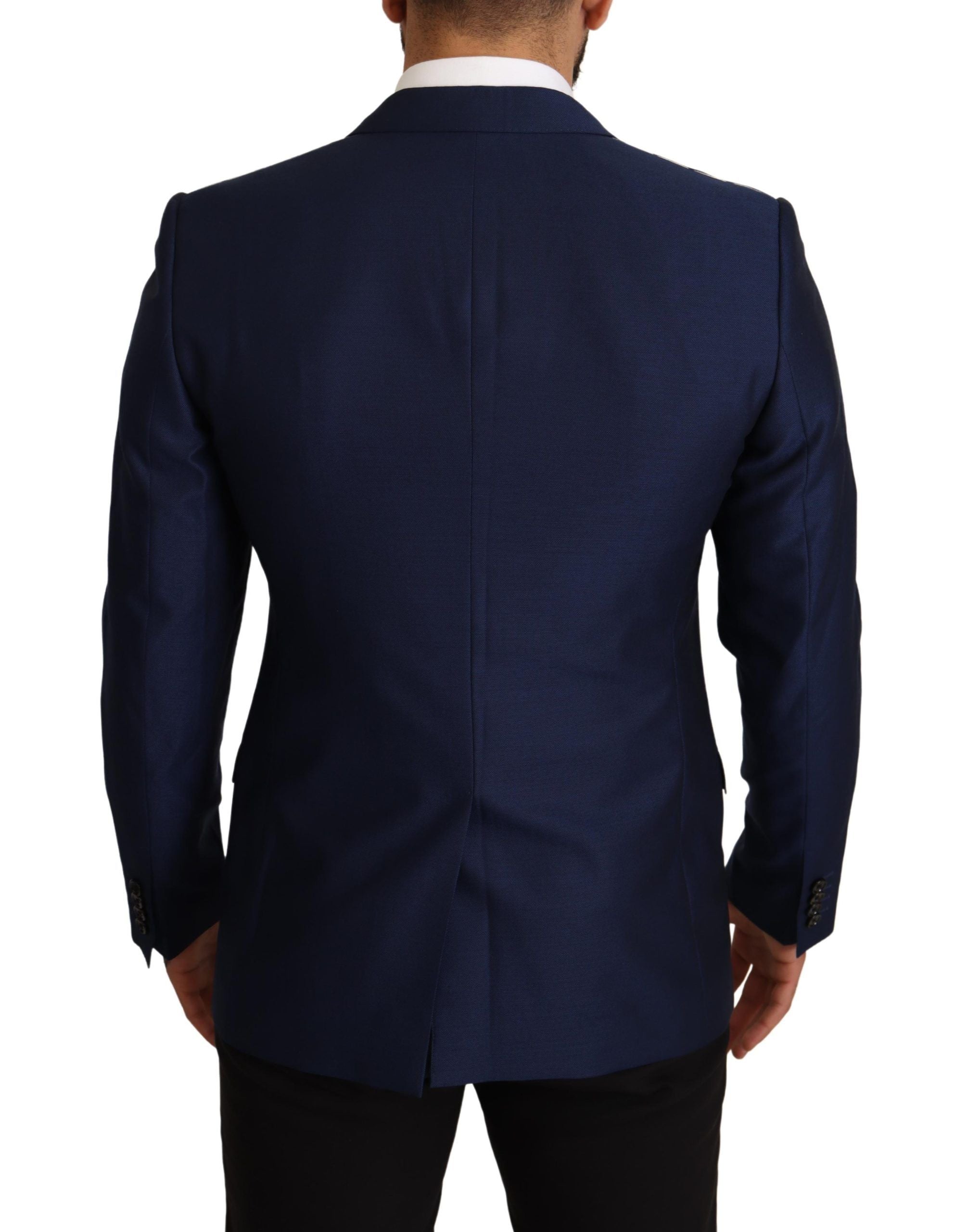 Dolce & Gabbana Navy Slim Fit Jacket MARTINI Blazer