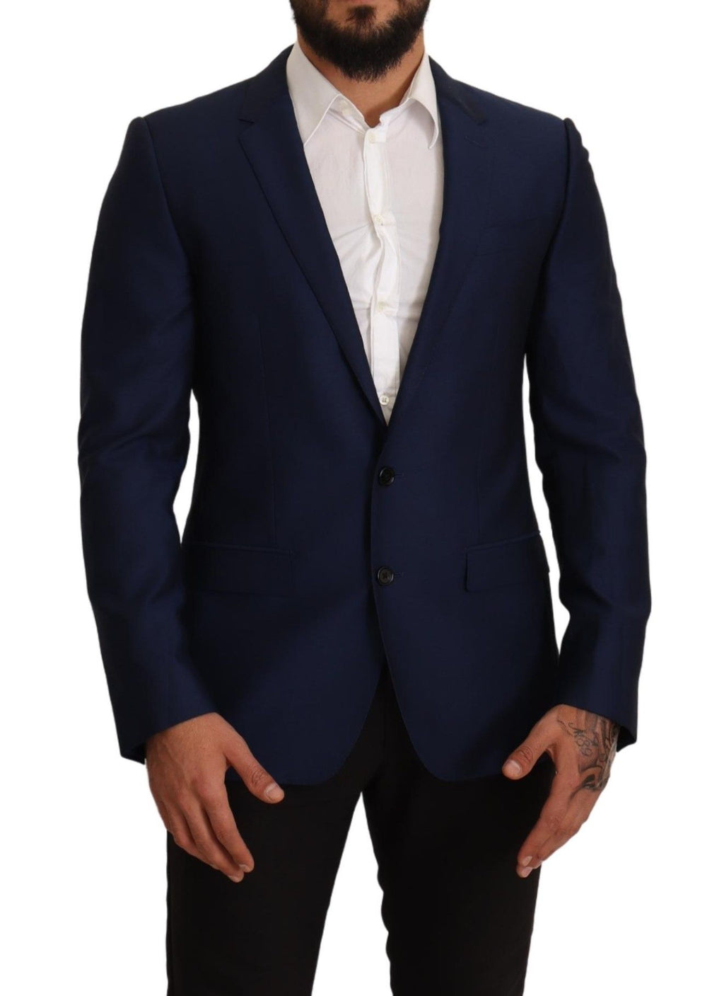 Dolce & Gabbana Navy Slim Fit Jacket MARTINI Blazer