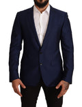 Dolce & Gabbana Navy Slim Fit Jacket MARTINI Blazer