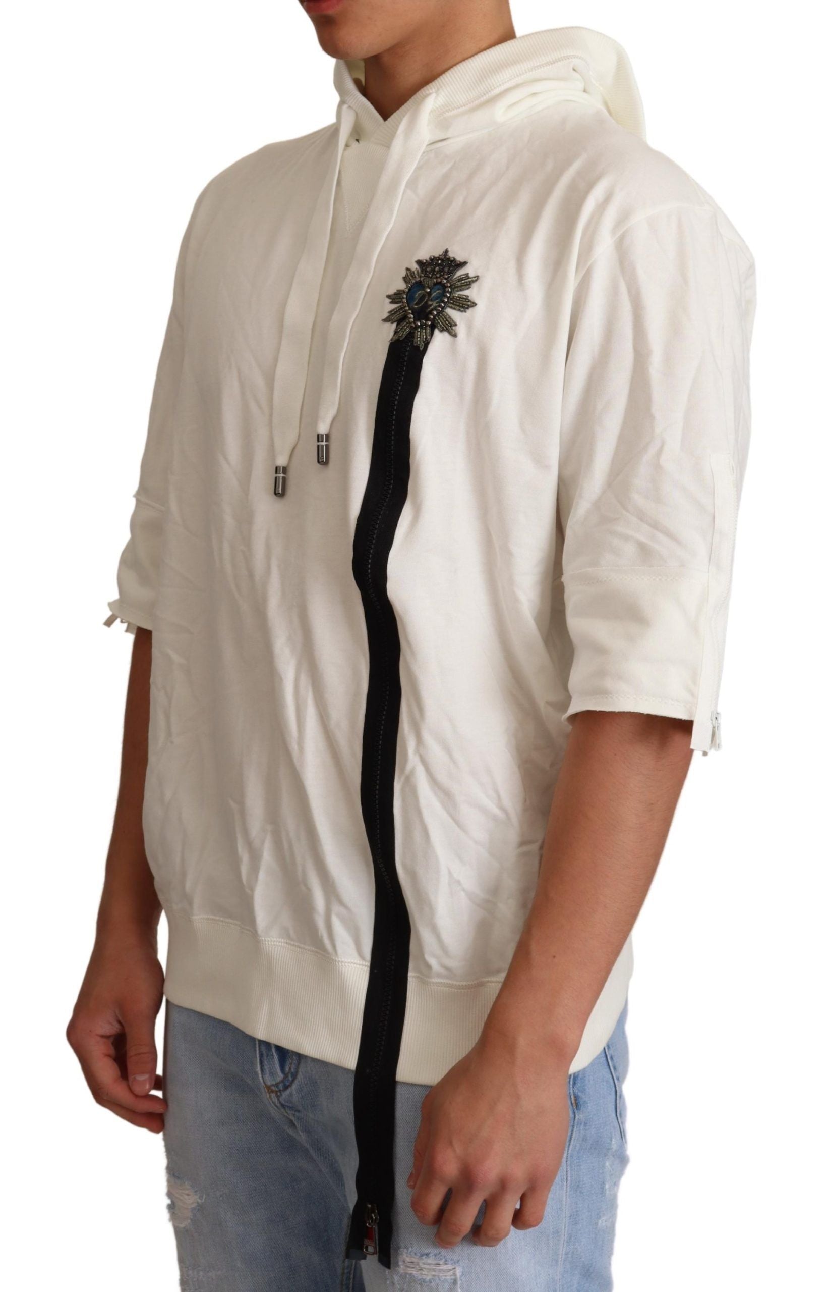 Dolce & Gabbana Limited Edition White Hoodie