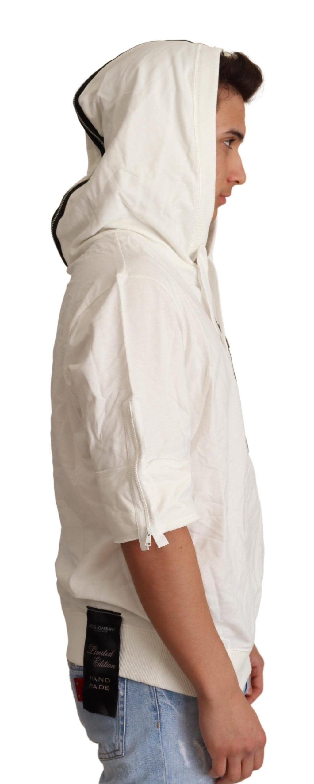 Dolce & Gabbana Limited Edition White Hoodie