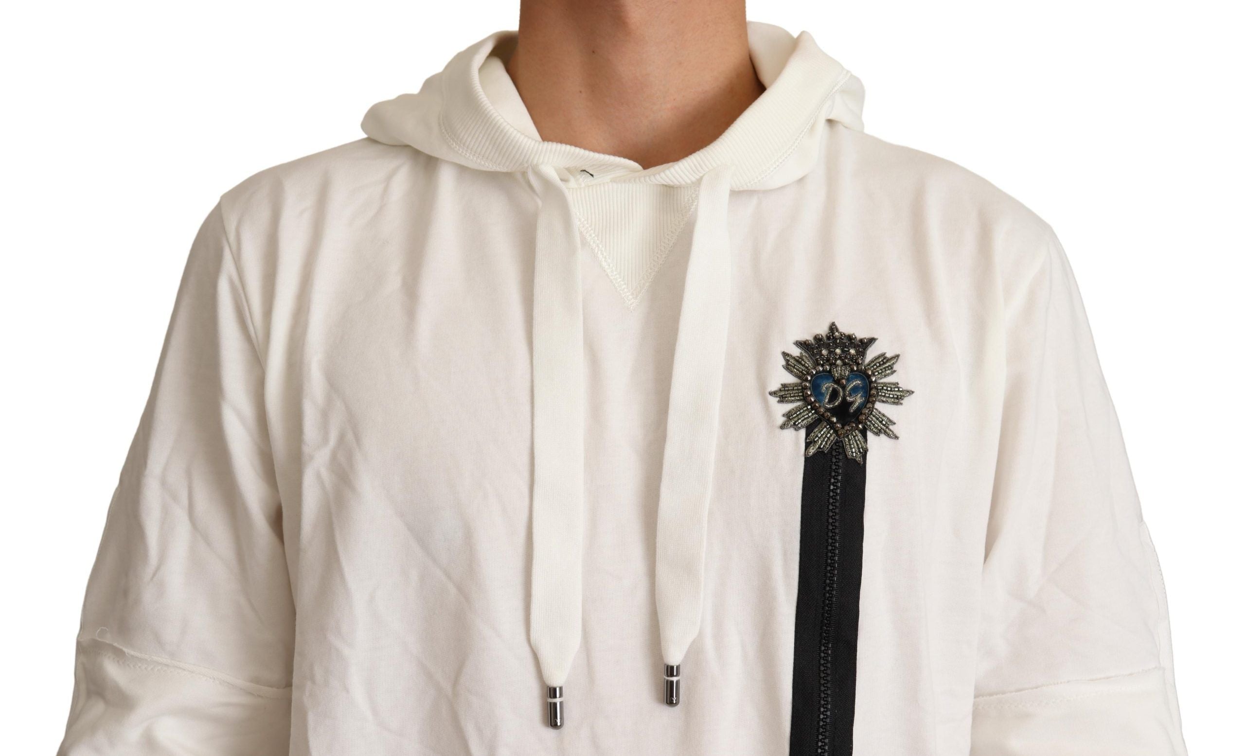 Dolce & Gabbana Limited Edition White Hoodie