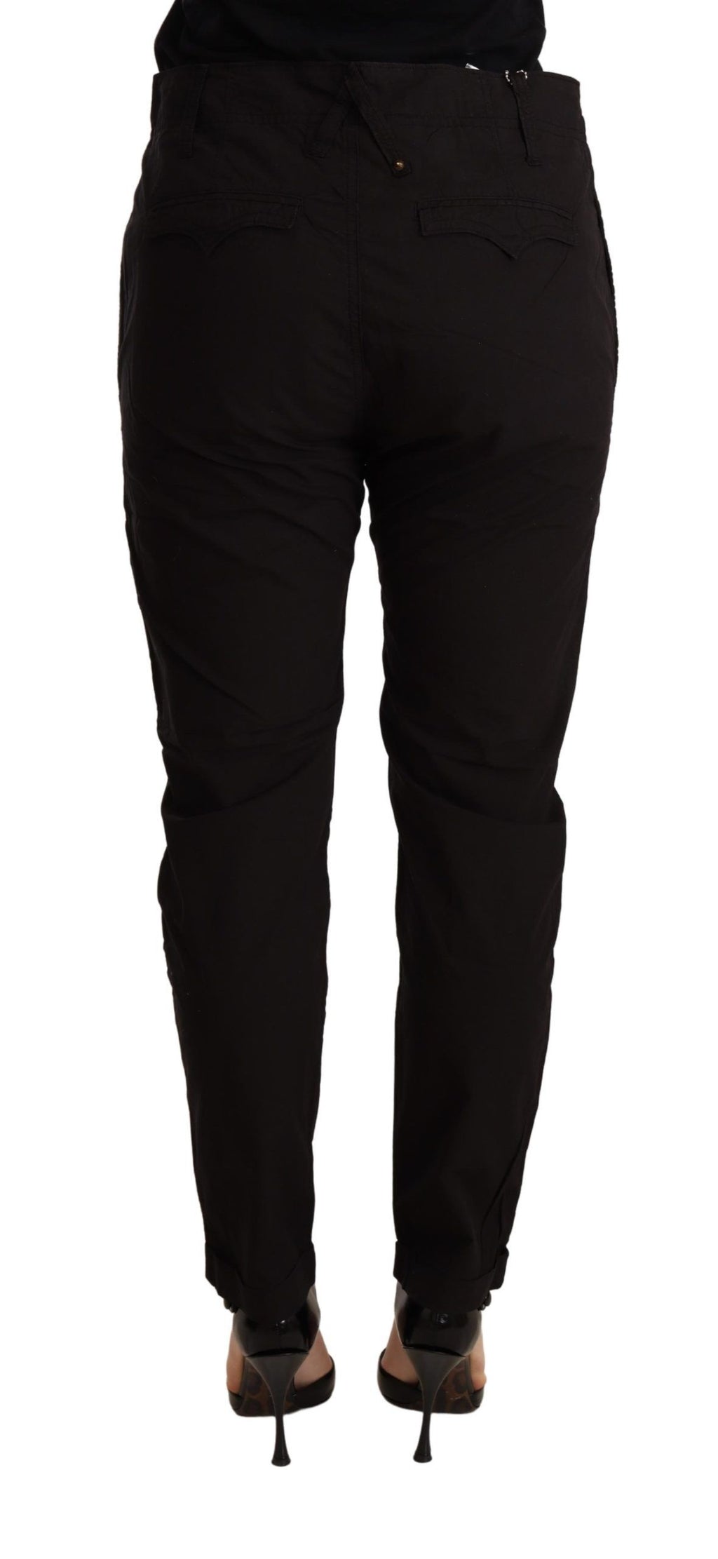 CYCLE Black Mid-Rise Skinny Jeans BAGGY Fit