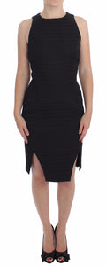 DAIZY SHELY Black Sheath Dress Evening Dress Knee-Length
