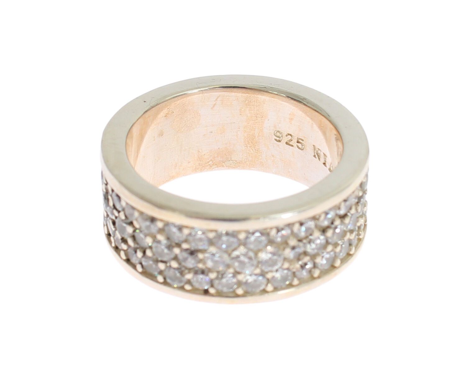 Nialaya Silber Damen CZ 925 Sterling Ring