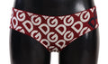 Dolce & Gabbana Multicolor DG Logo Print Slip Bottom Unterwäsche