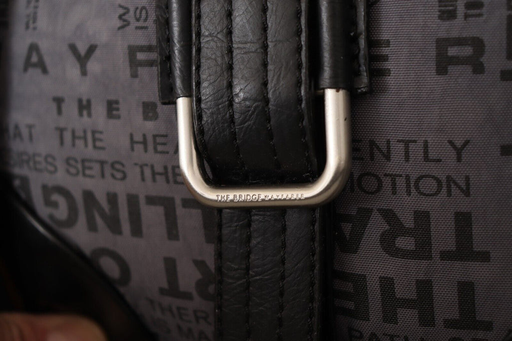 WAYFARER Grey Printed Logo Shoulder Bag Crossbody Handbag
