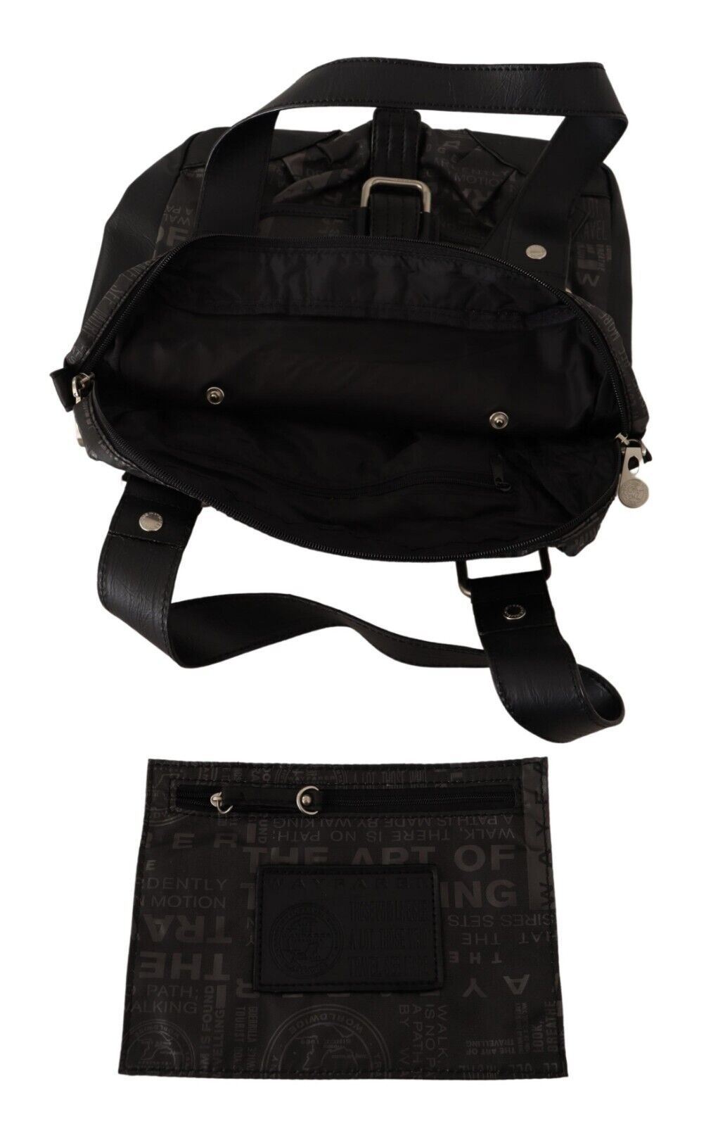WAYFARER Black Printed Logo Shoulder Bag Handbag