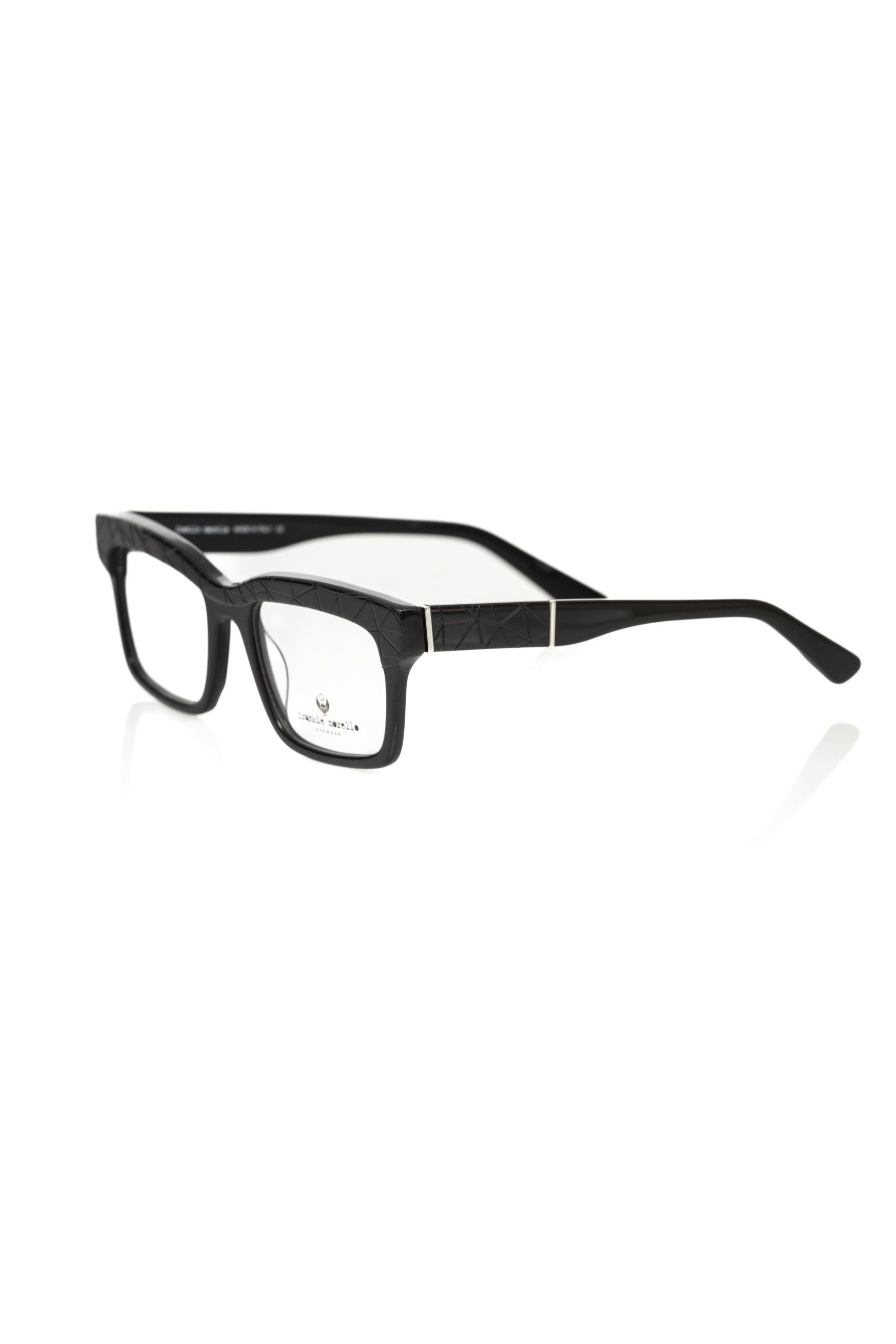 Frankie Morello Men's Black Acetate Glasses