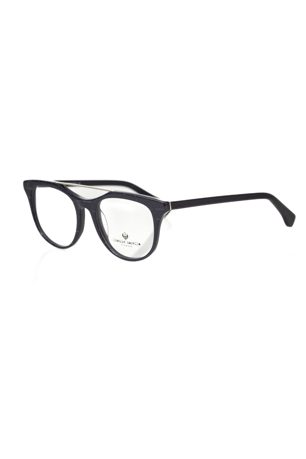 Frankie Morello Blaues Herren-Acetatgestell