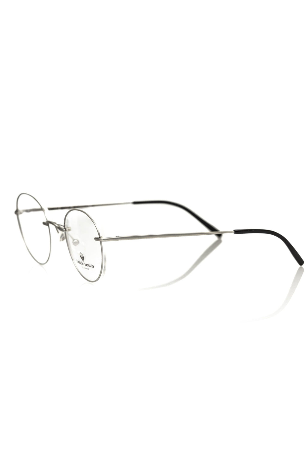 Frankie Morello Men's Silver Metallic Glasses