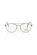 Frankie Morello Graue Metall-Brille für Herren