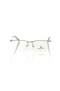 Frankie Morello Men's Silver Metallic Glasses