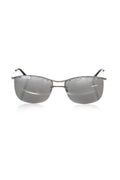 Frankie Morello Herren-Sonnenbrille mit silbernen Fasern