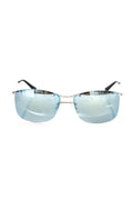 Frankie Morello Men's Sunglasses with Silver Metallic Frame