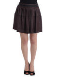 GF Ferre Lila Kurzer Flanellrock