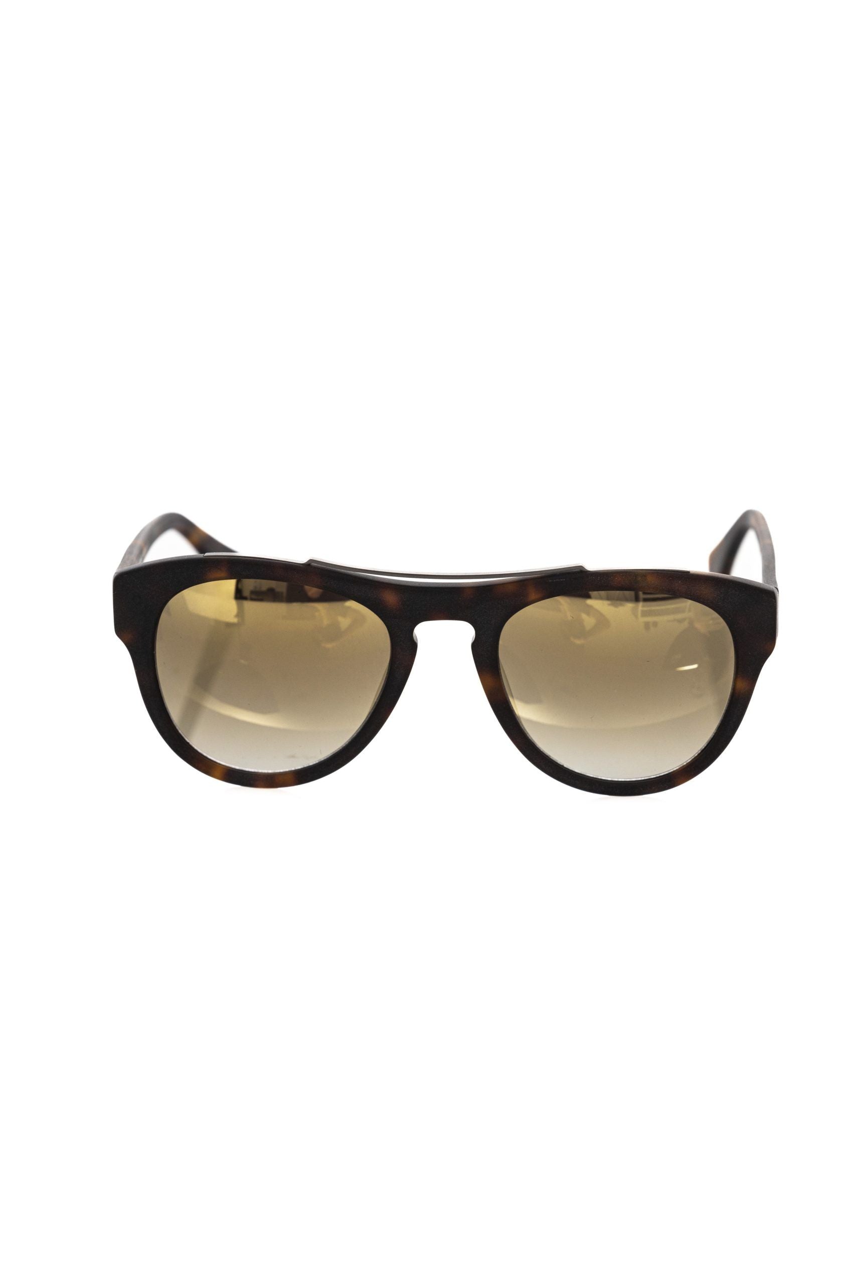 Frankie Morello Men's Brown Acetate Sunglasses