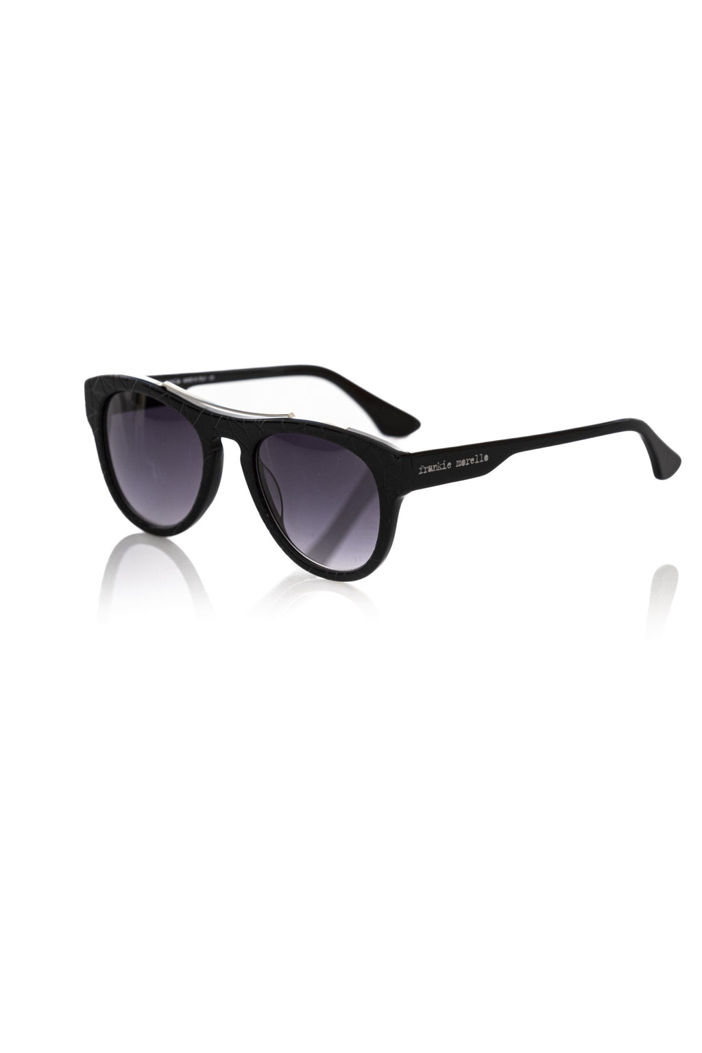 Frankie Morello Men's Black Acetate Sunglasses