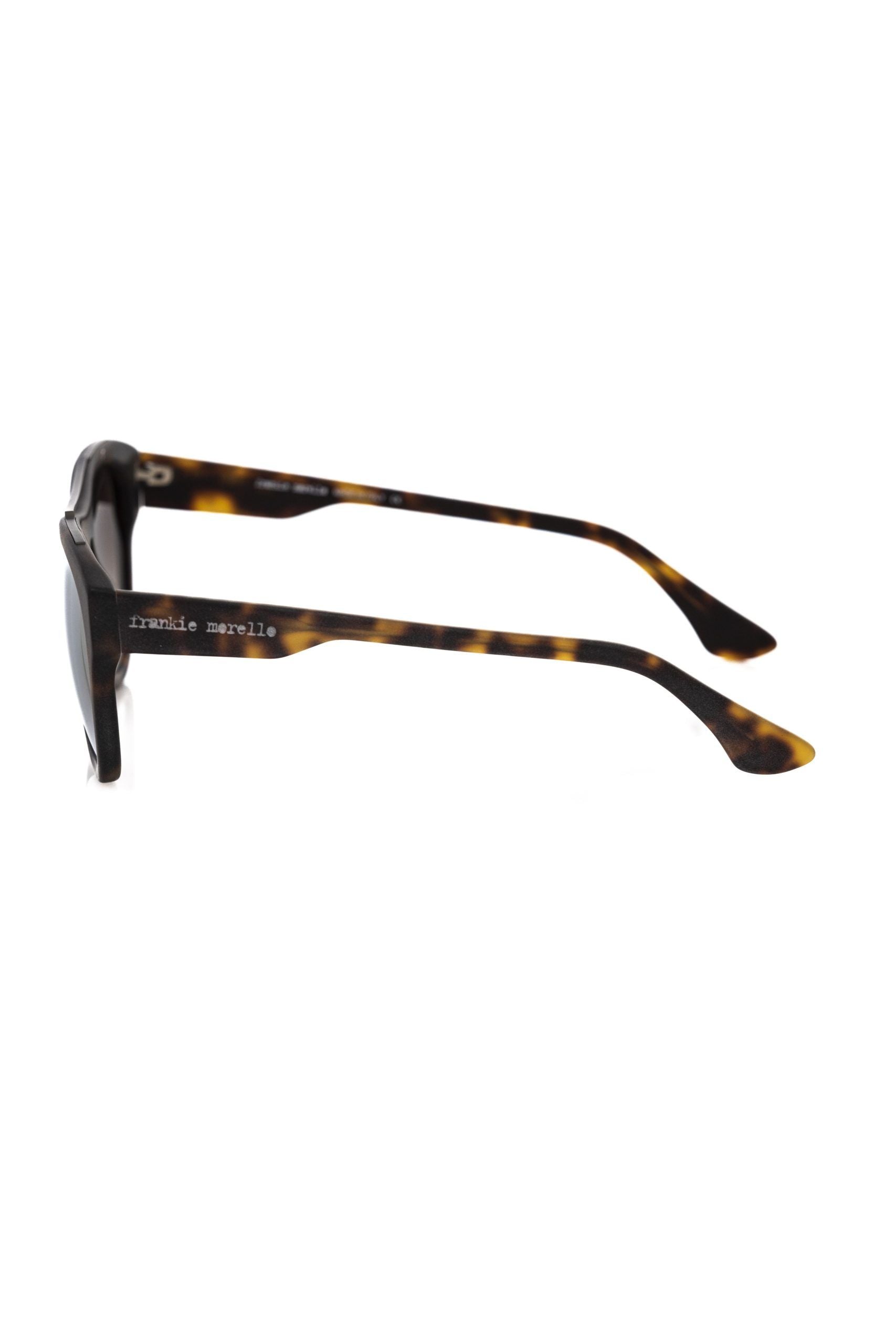 Frankie Morello Men's Brown Acetate Sunglasses