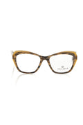 Frankie Morello Women's Beige Acetate Eyeglass Frames