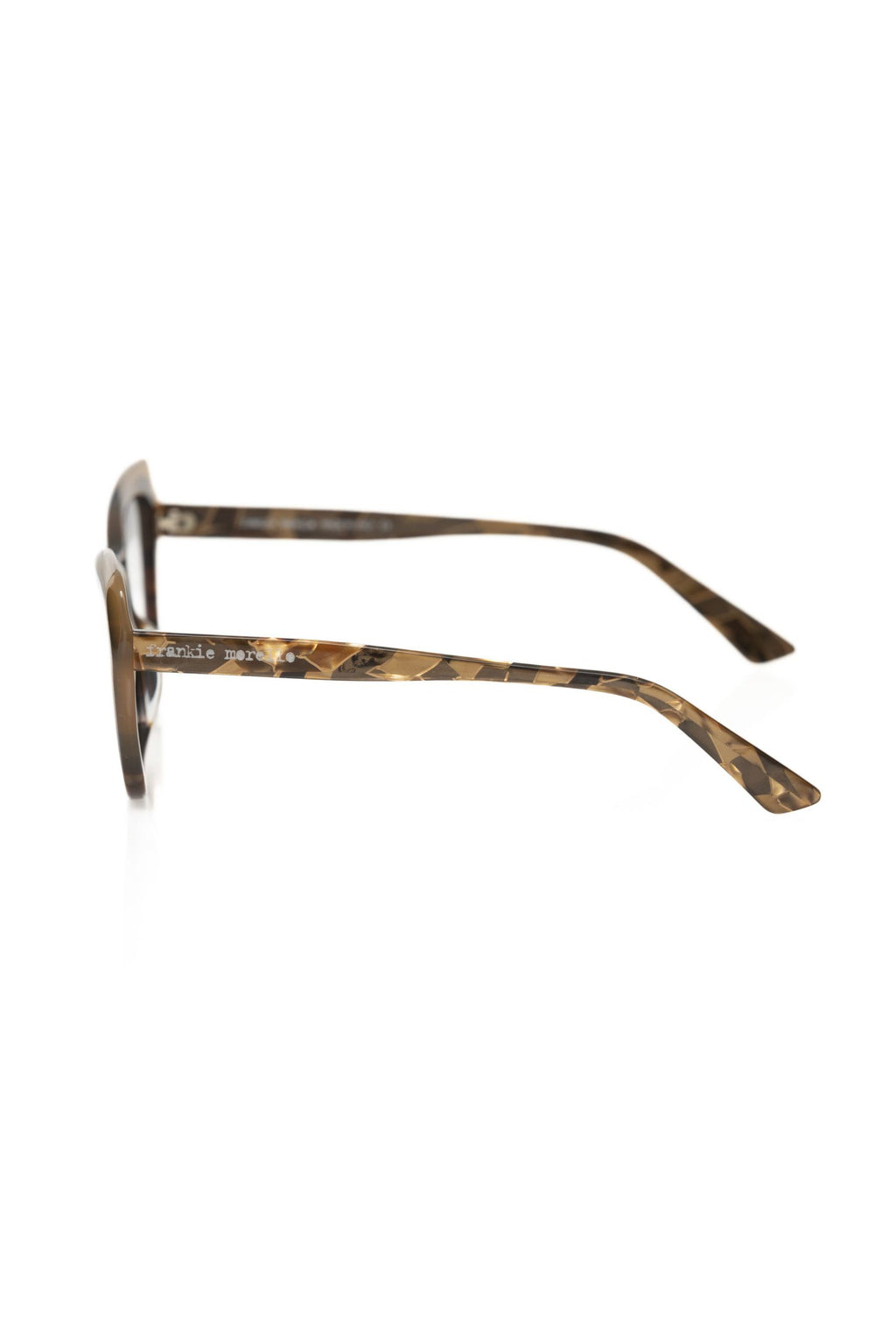 Frankie Morello Women's Beige Acetate Eyeglass Frames