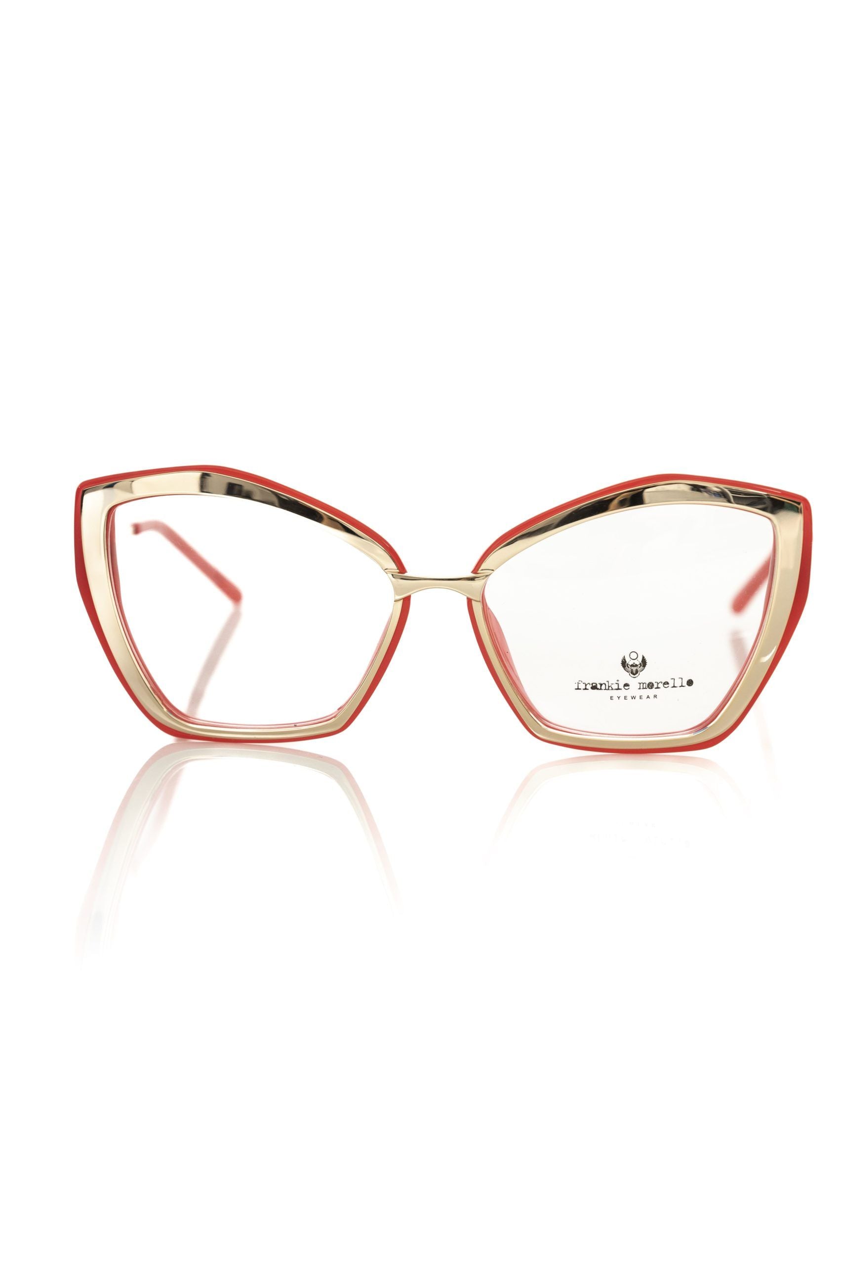 Frankie Morello Rote Damenbrille aus Acetat