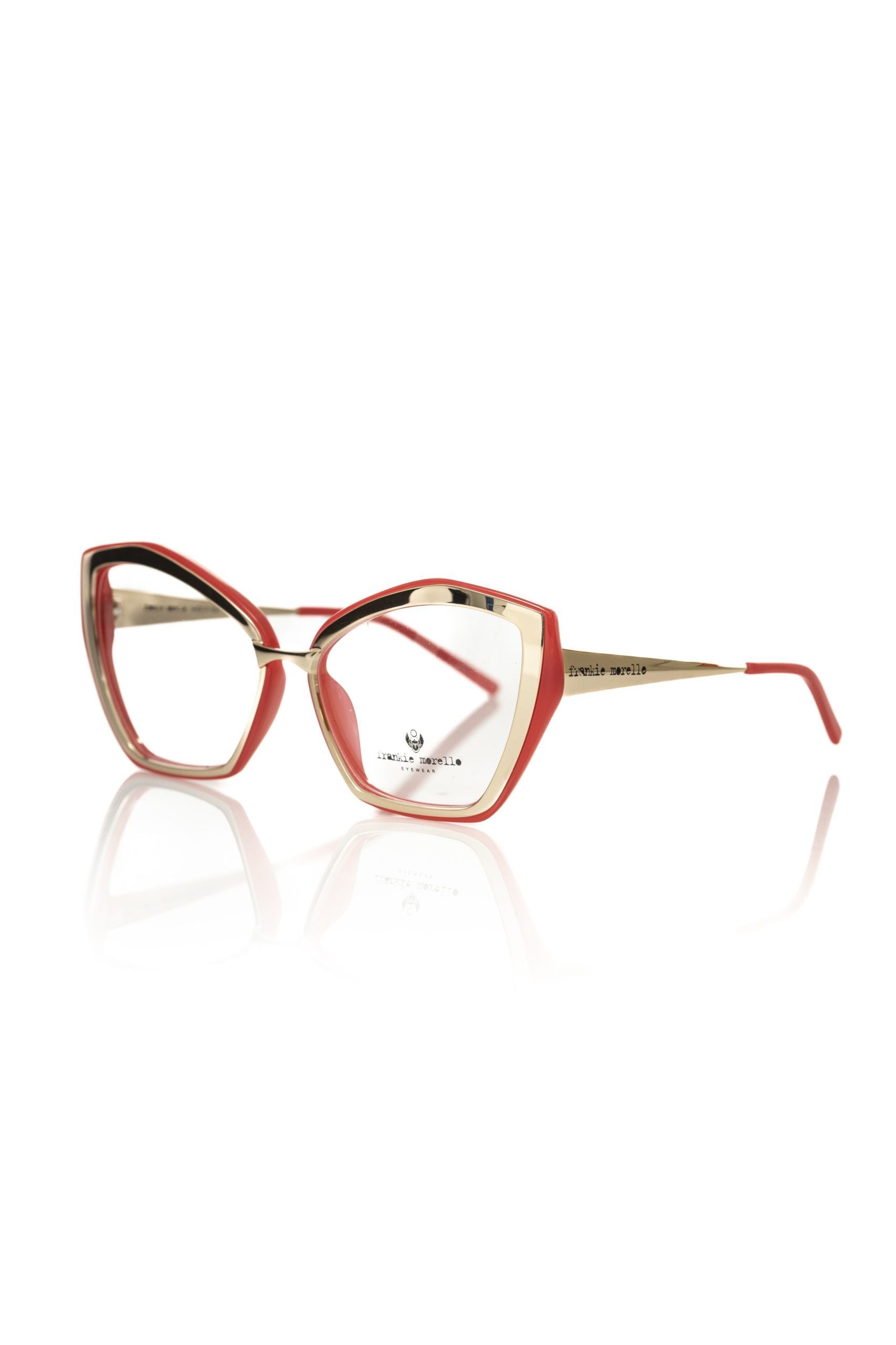 Frankie Morello Rote Damenbrille aus Acetat