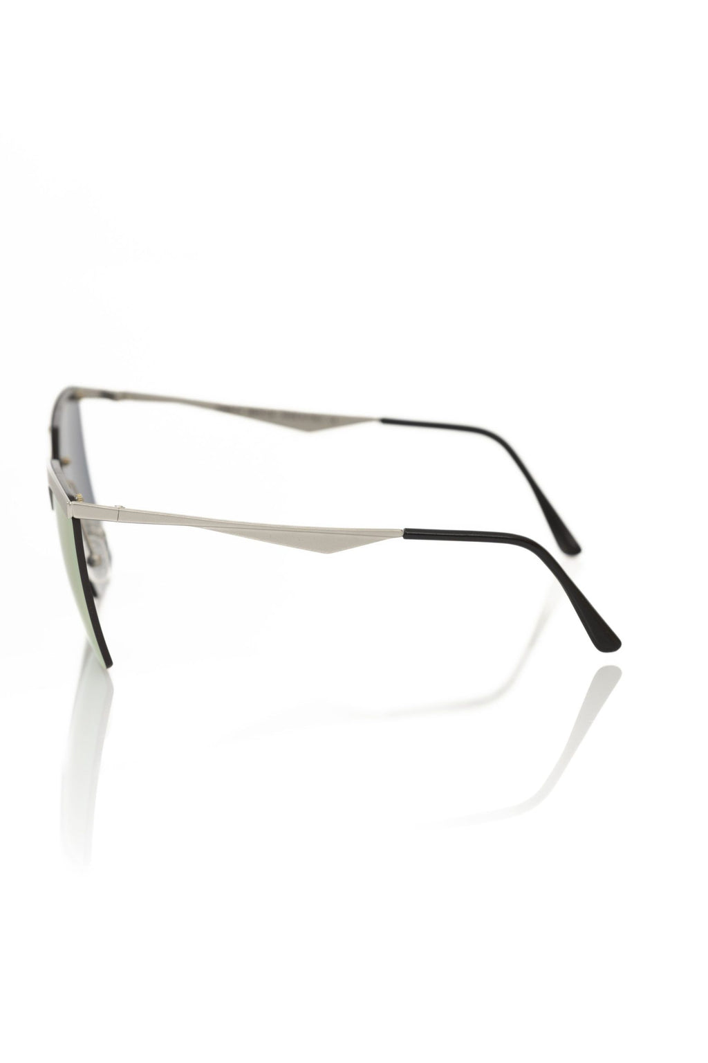 Frankie Morello Women's Silver Metallic Sunglasses