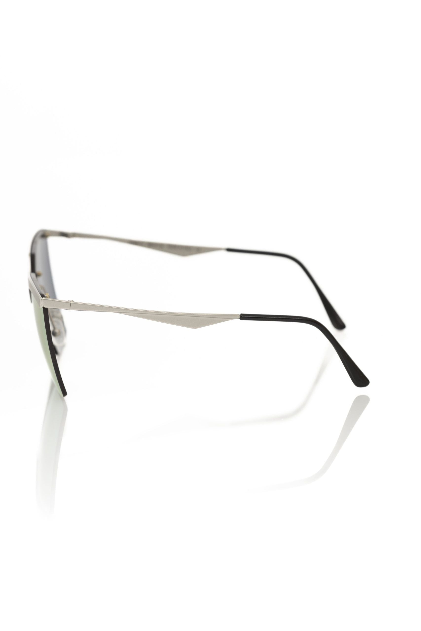 Frankie Morello Women's Silver Metallic Sunglasses