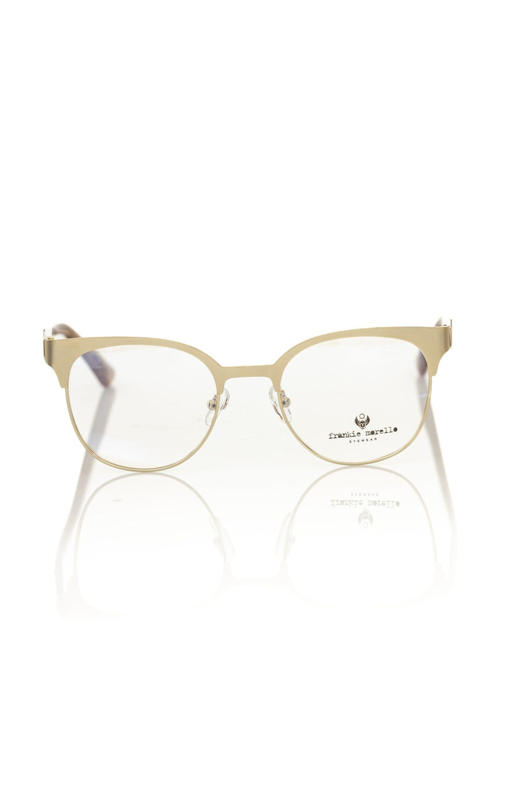 Frankie Morello Gold-Tone Women's Acetate Glasses
