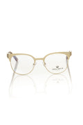 Frankie Morello Gold-Tone Women's Acetate Glasses