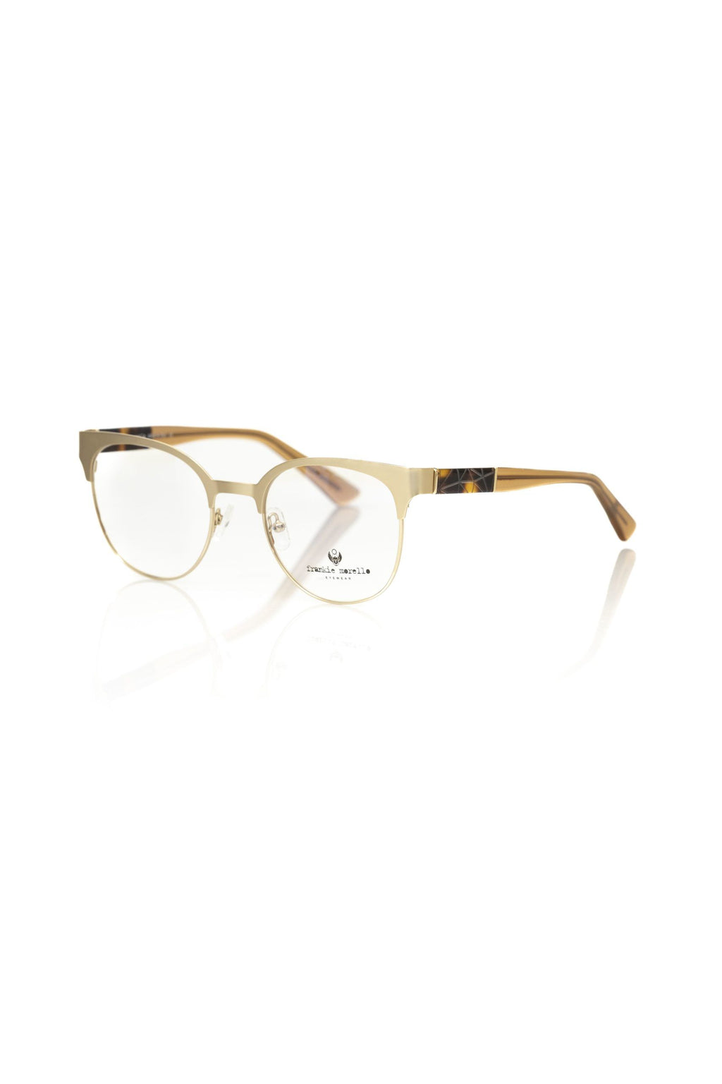 Frankie Morello Gold-Tone Women's Acetate Glasses
