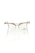 Frankie Morello Brown Metallic Women's Glasses Frame