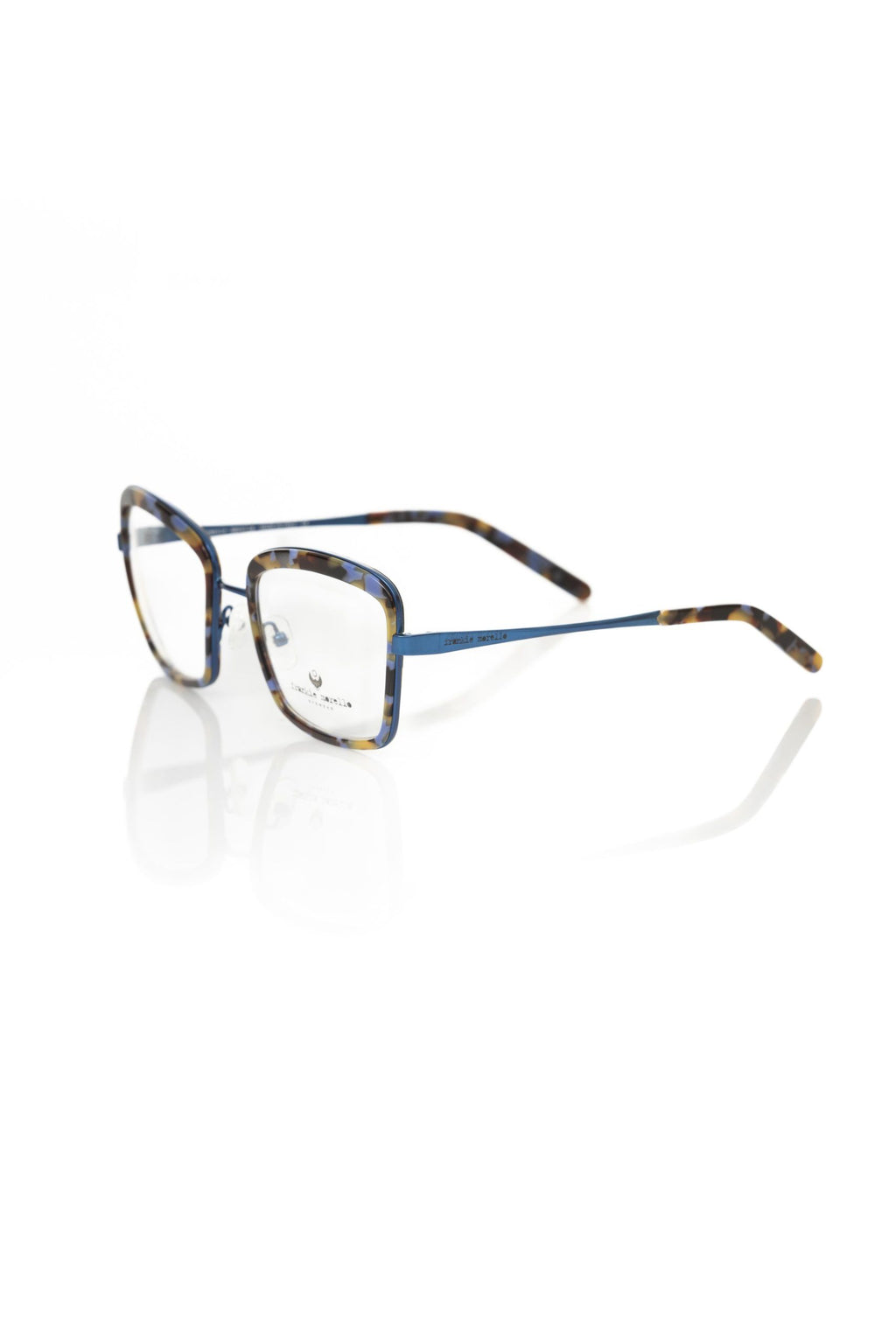 Frankie Morello Women's Glasses with Blue Metallic Frame